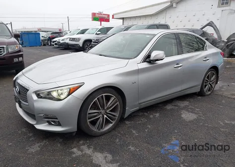2017 Infiniti Q50 3.0T Premium из США, поврежденный, VIN JN1EV7AR9HM830030
